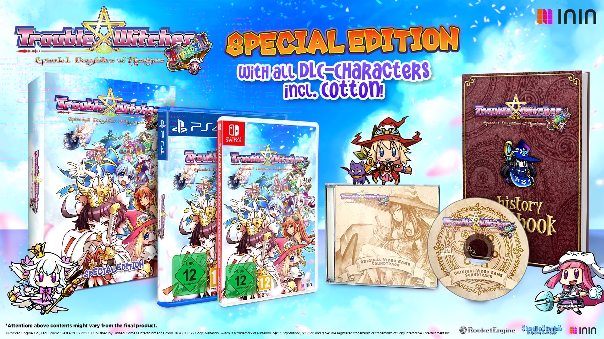 Trouble Witches Final! Episode 01: Daughters of Amalgam launches December 15 in the west