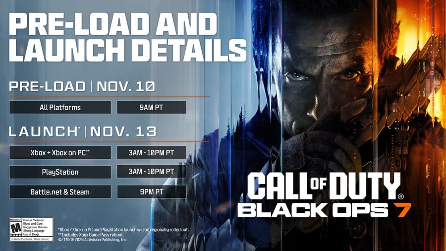 Black Ops 7 Preload And Release Times Revealed, Along With ROG Xbox Ally Details