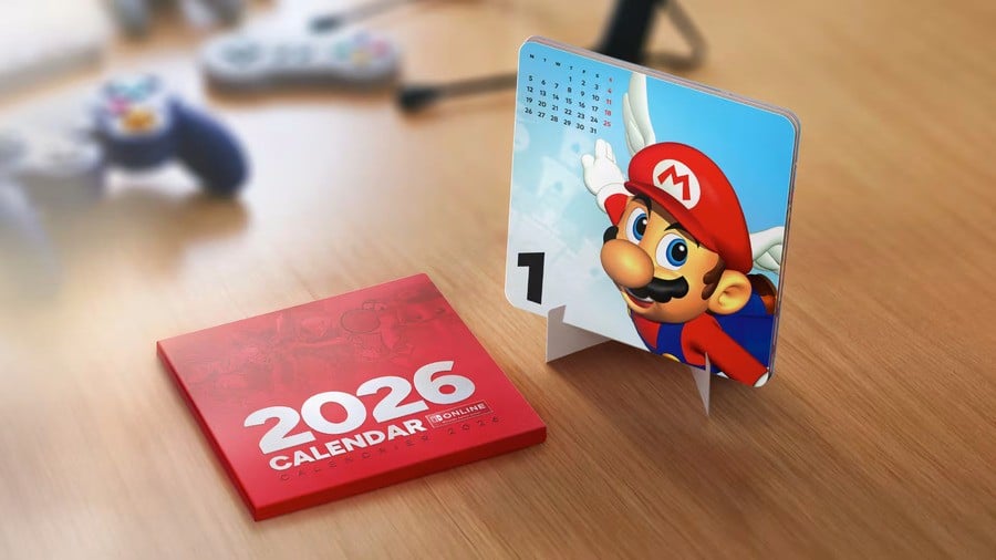 Nintendo Launches 2026 Calendars, Including One Just For NSO Subscribers