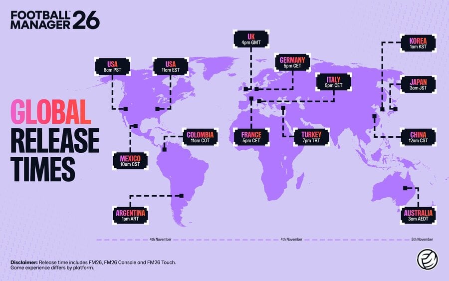 Football Manager 26 Release Times Revealed Ahead Of Xbox Game Pass Launch