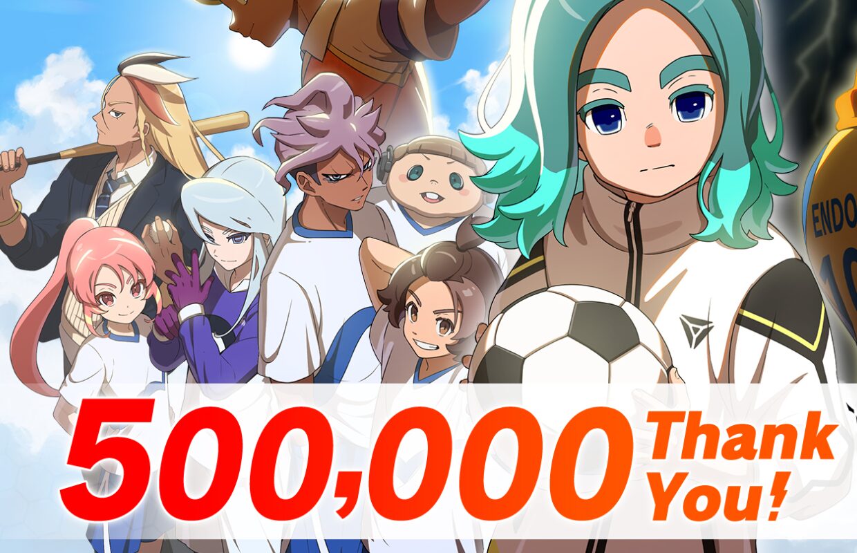 Inazuma Eleven: Victory Road has sold more than 500,000 copies worldwide