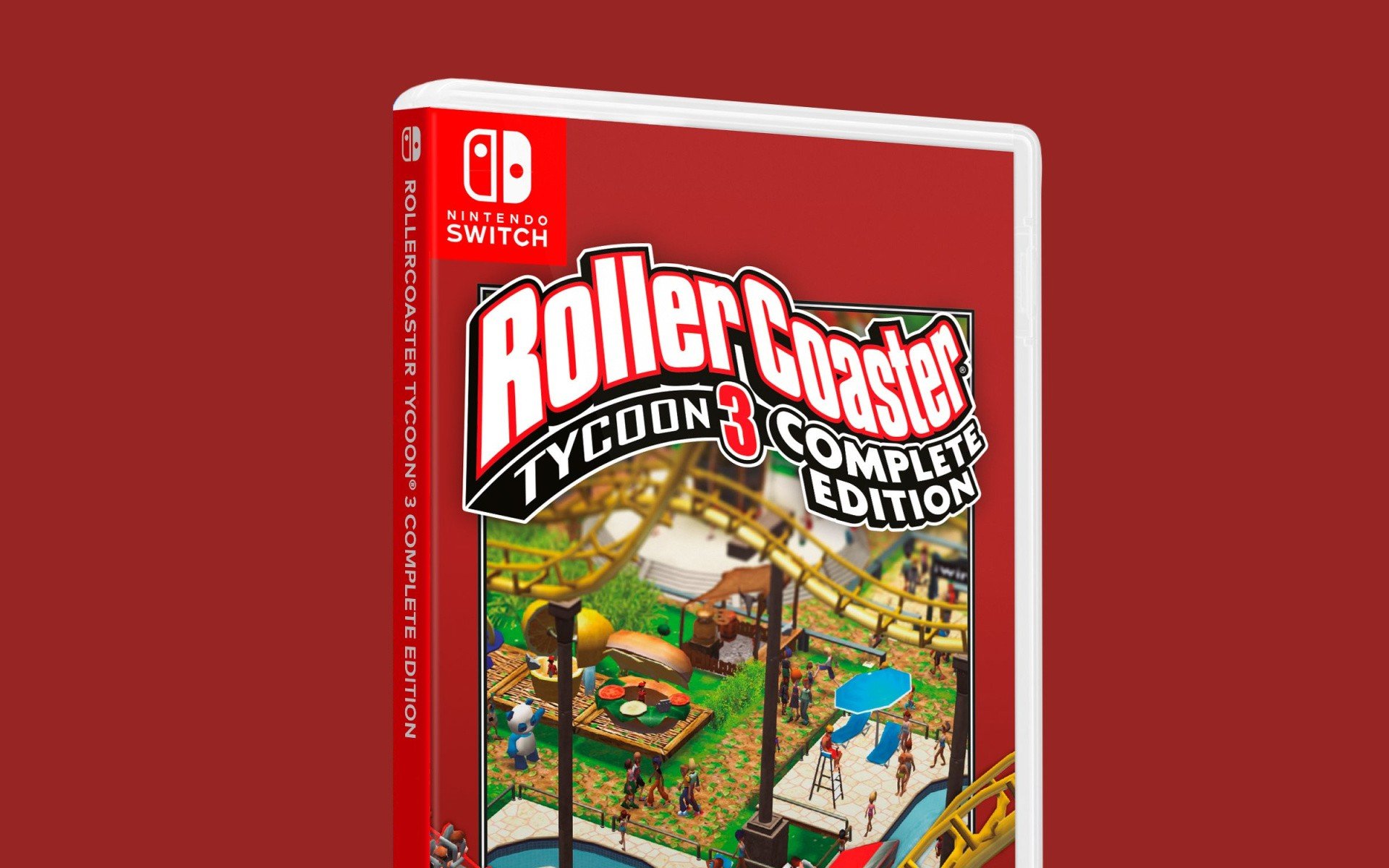 RollerCoaster Tycoon 3: Complete Edition Physical Release Announced For Switch
