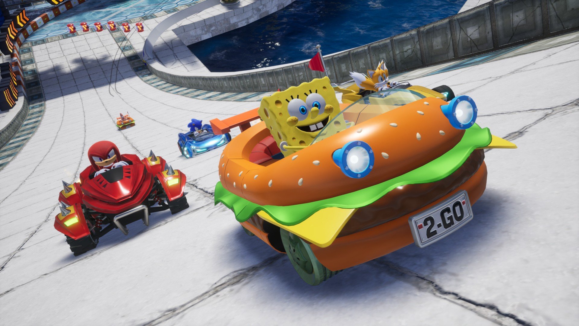 Are Ya Ready, Kids? Sonic Racing: CrossWorlds SpongeBob DLC Is Available Now