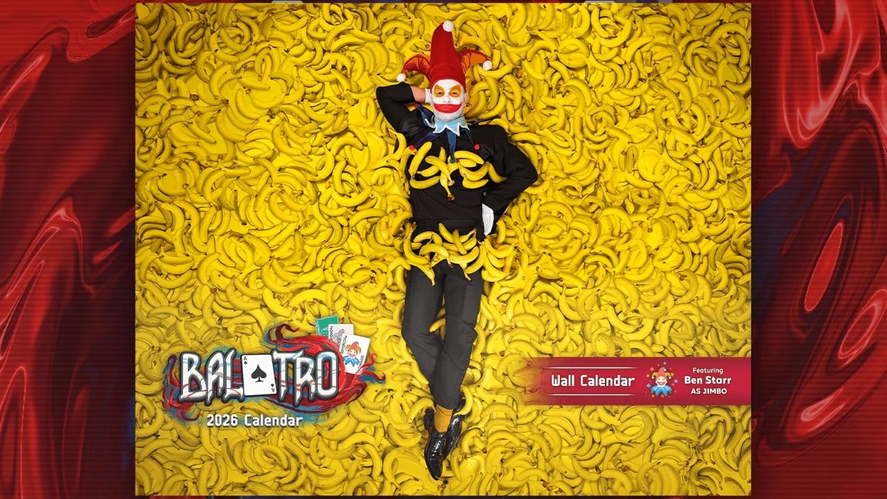 Random: Balatro’s Brilliant Charity Calendar Is About as Silly as Gaming Merch Gets