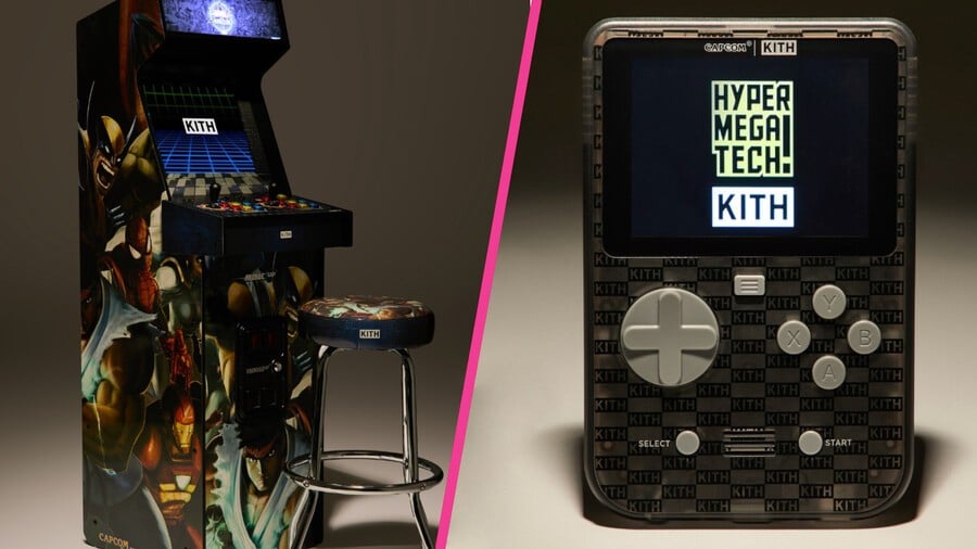 Lifestyle Brand Kith Teams Up With Capcom For Reskinned Arcade1Up And Super Pocket Hardware