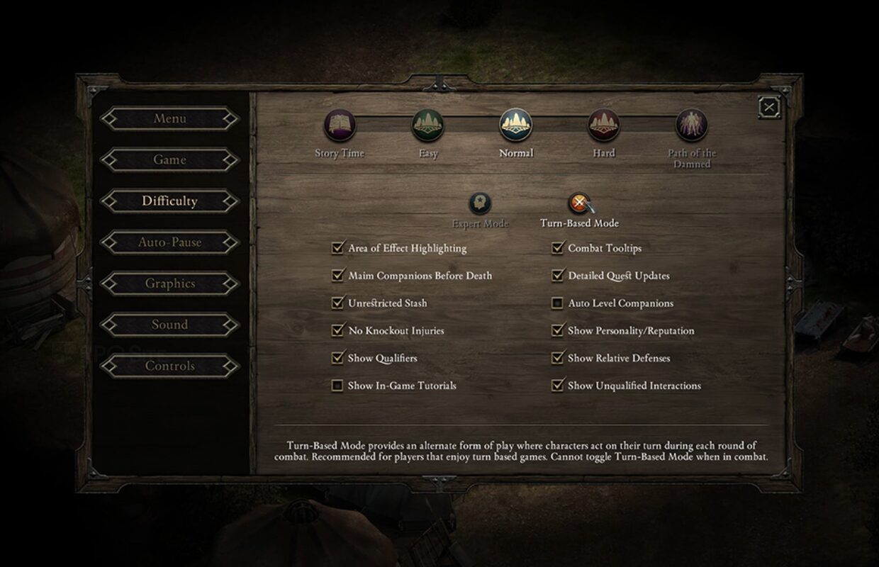 Pillars of Eternity turn-based combat mode public beta coming November 5
