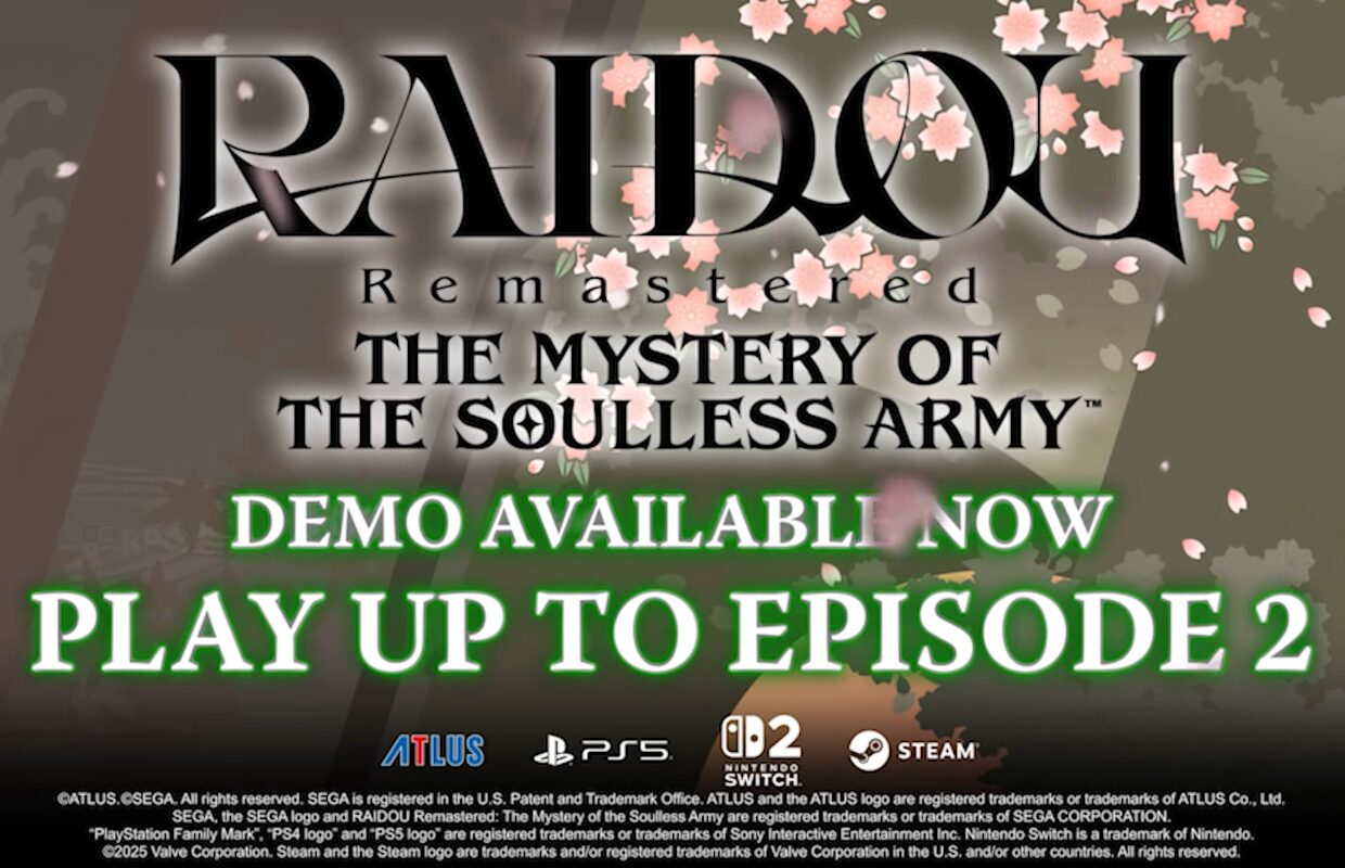 Raidou Remastered: The Mystery of the Soulless Army demo launches today for Steam, Switch 2, and PS5