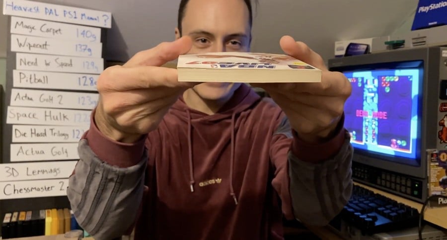 Random: Remember When Games Came With Instructions? This Guy Does, And He Wants To Find The Heaviest PS1 Manual