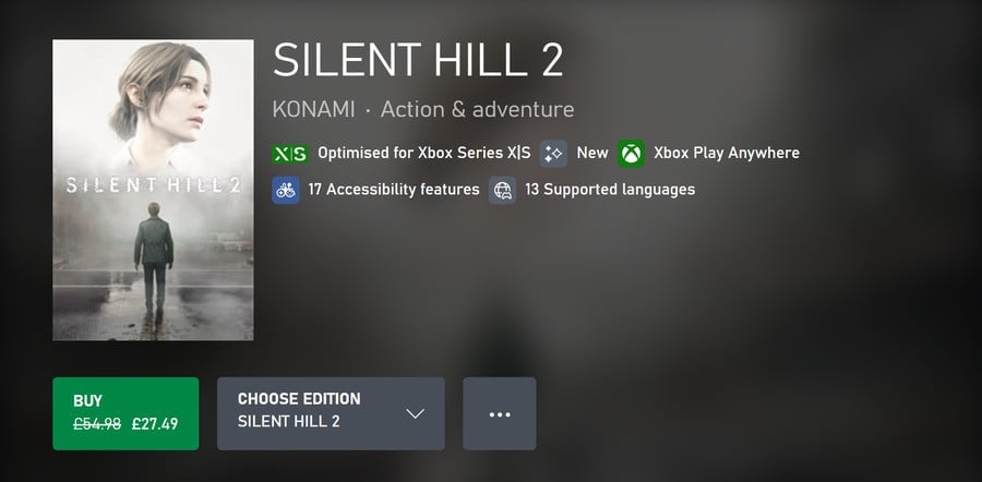 Silent Hill 2 Remake Is Rolling Out Now On Xbox, And It’s Discounted By 50% At Launch