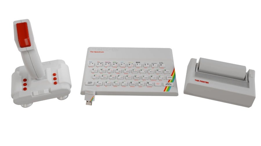 The Spectrum Is Getting A New Collector’s Edition In White, Complete With A Printer