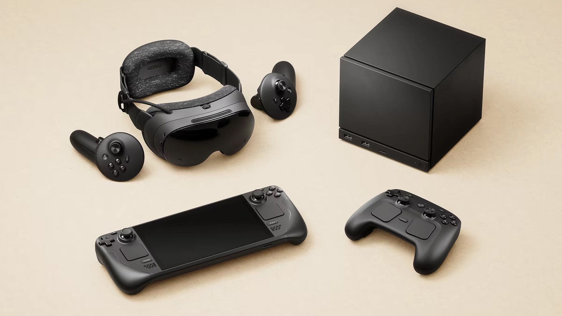Valve announces a new Steam ‘console’, controller and VR headset