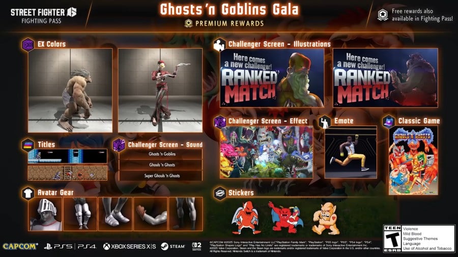 Street Fighter 6 X Ghosts ‘n Goblins Collab Announced, Includes Classic Game And More