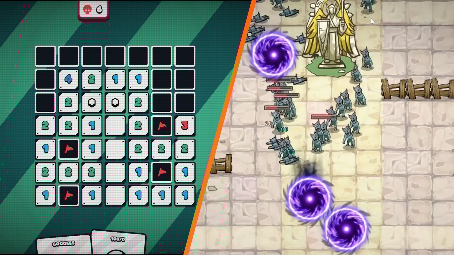 Yogscast Games announces two new roguelikes, Infinity Sweeper and The Gate Must Stand