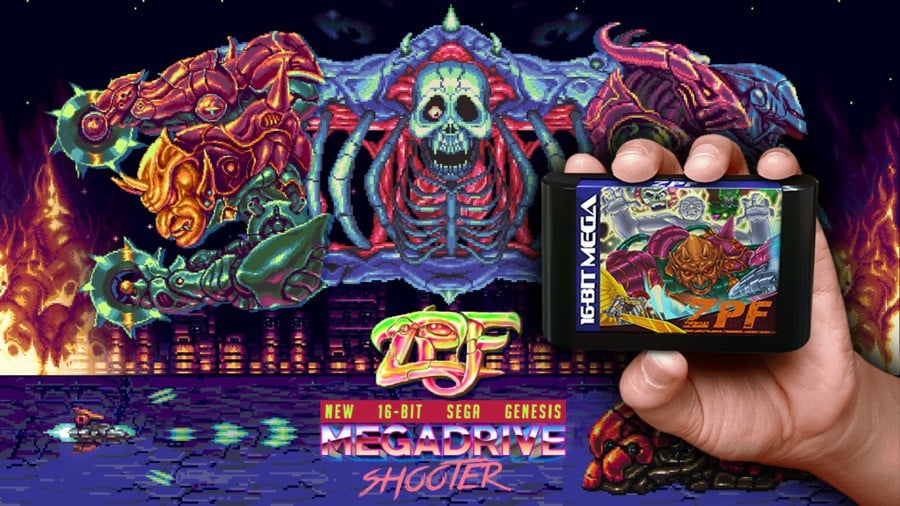 One Of The Best Modern Sega Mega Drive / Genesis Shmups Is Getting Another Cartridge Release This Month