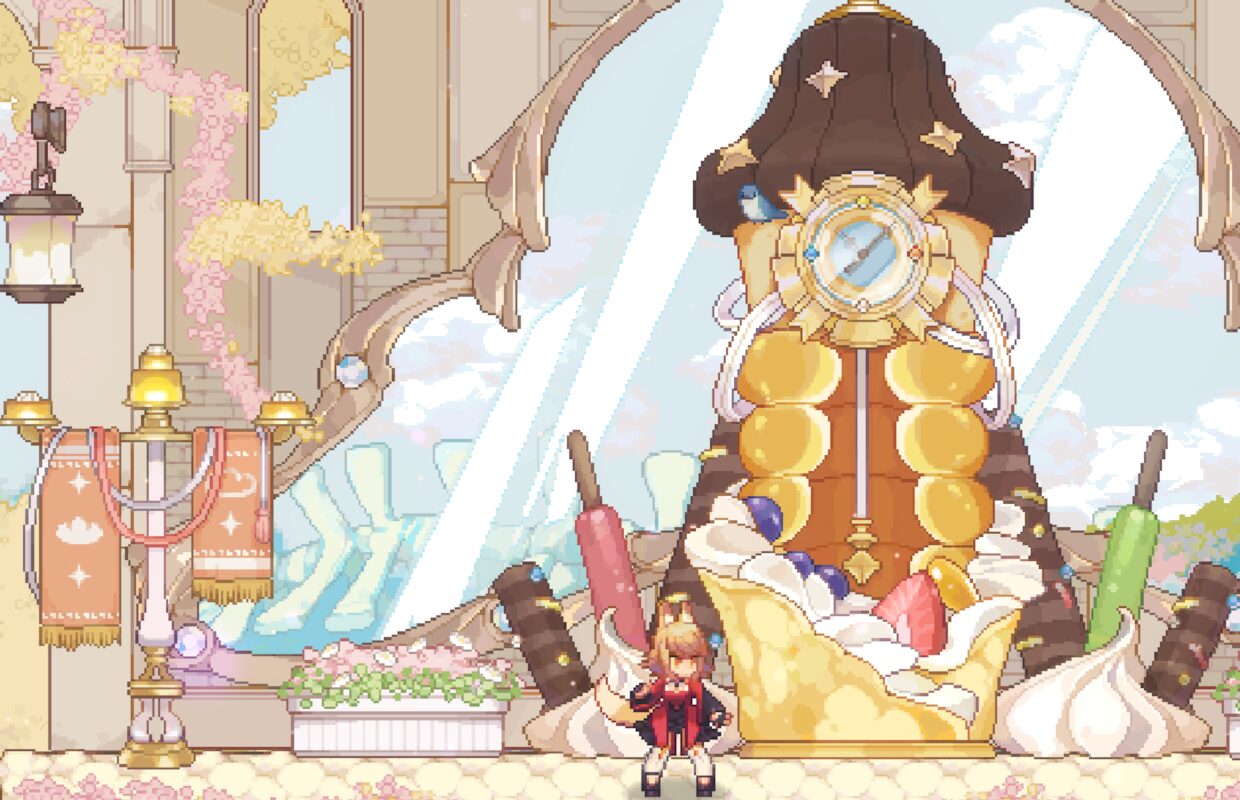 Aeruta Ver.1.1.0 update patch launches with Steam community items