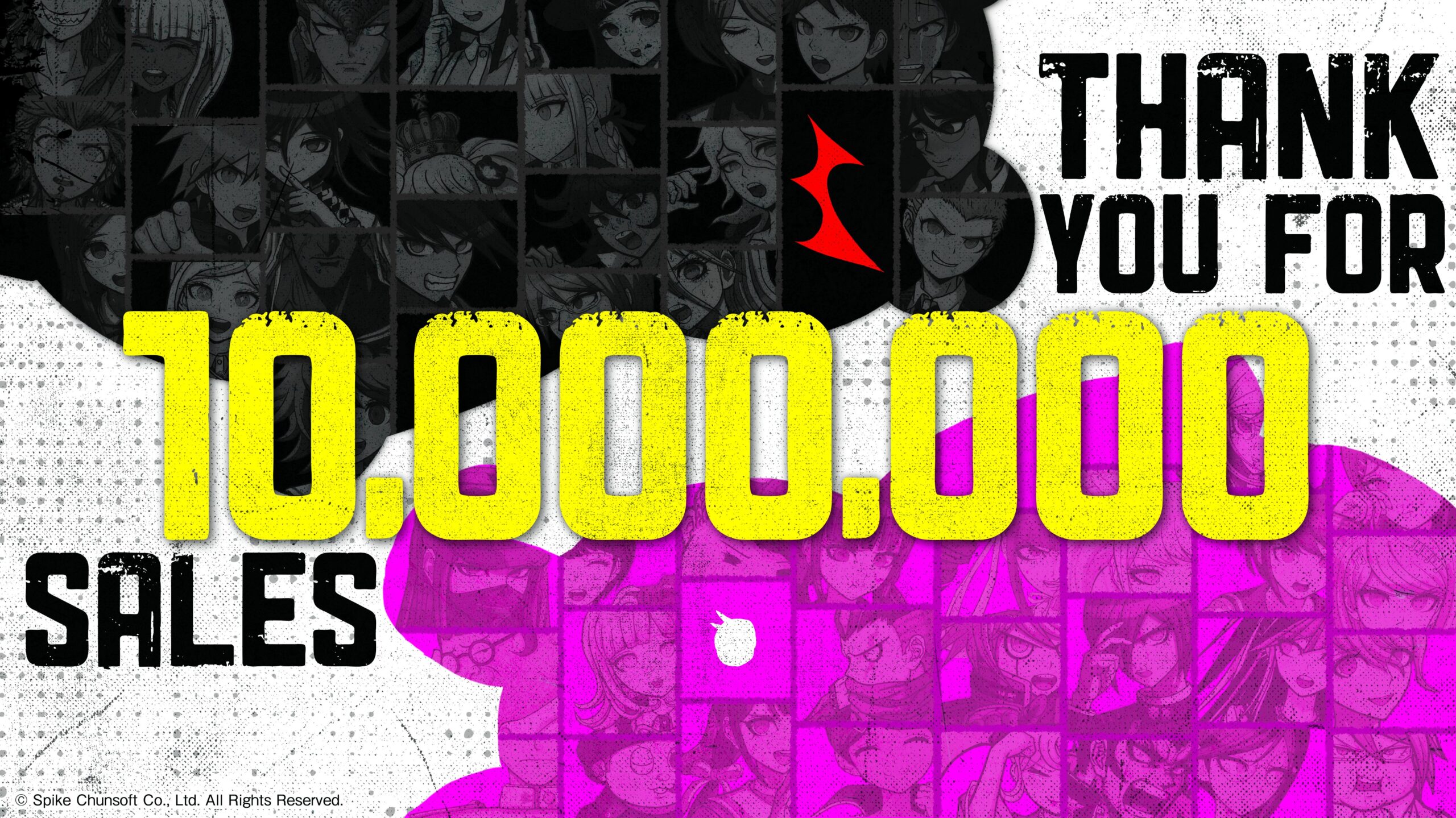 Danganronpa series shipments and digital sales top 10 million