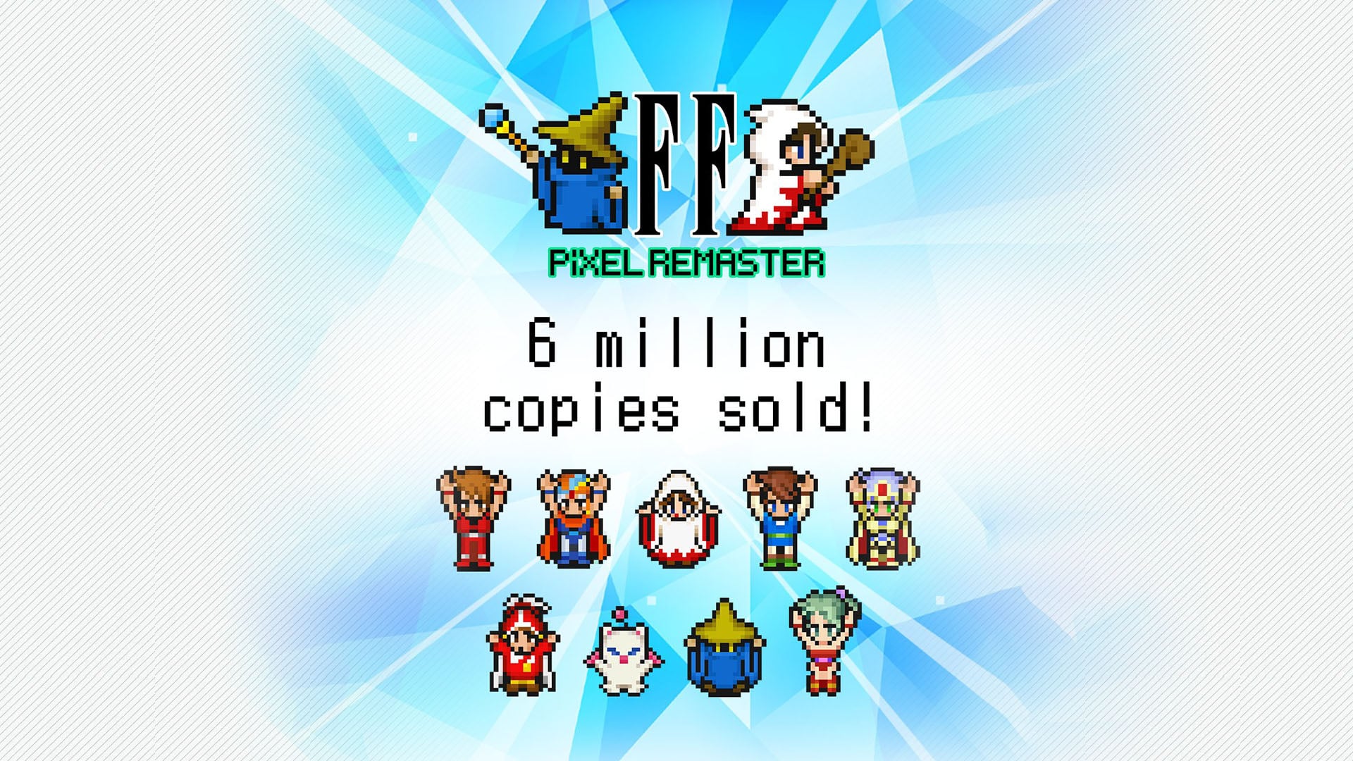 Final Fantasy Pixel Remaster series sales top six million
