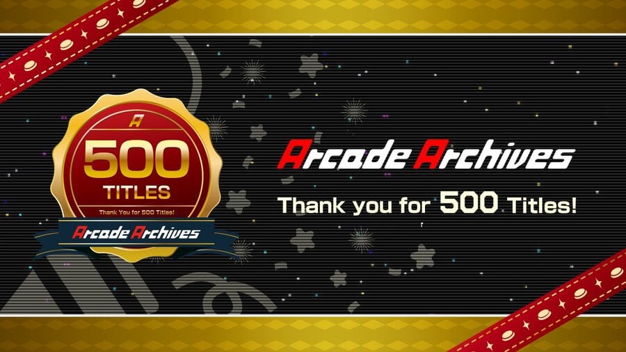 Arcade Archives Celebrates 500 Retro Releases With Special Commemorative Game
