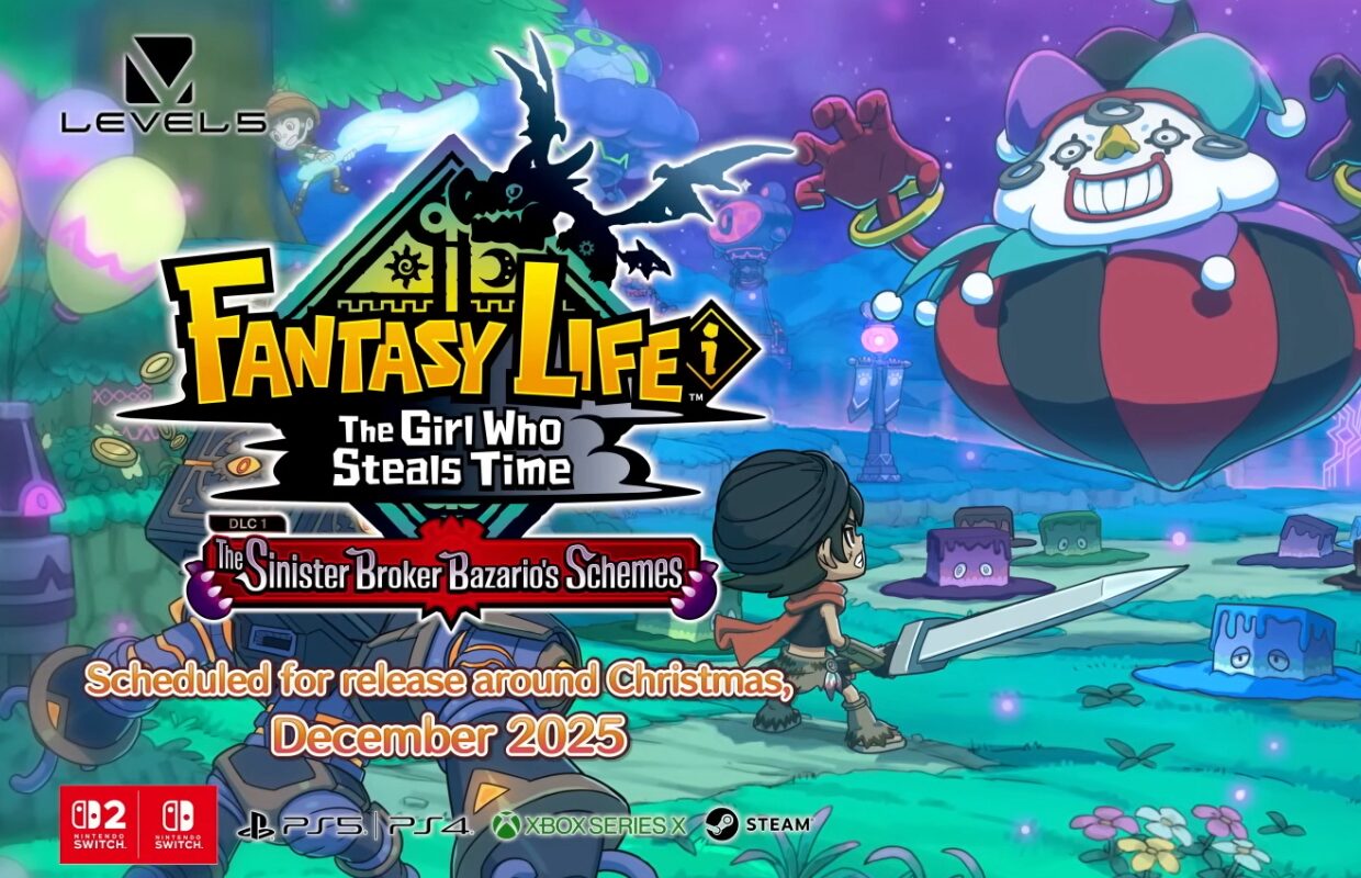 Fantasy Life i The Sinister Broker Bazario’s Schemes free DLC gets new trailer, launches around Christmas