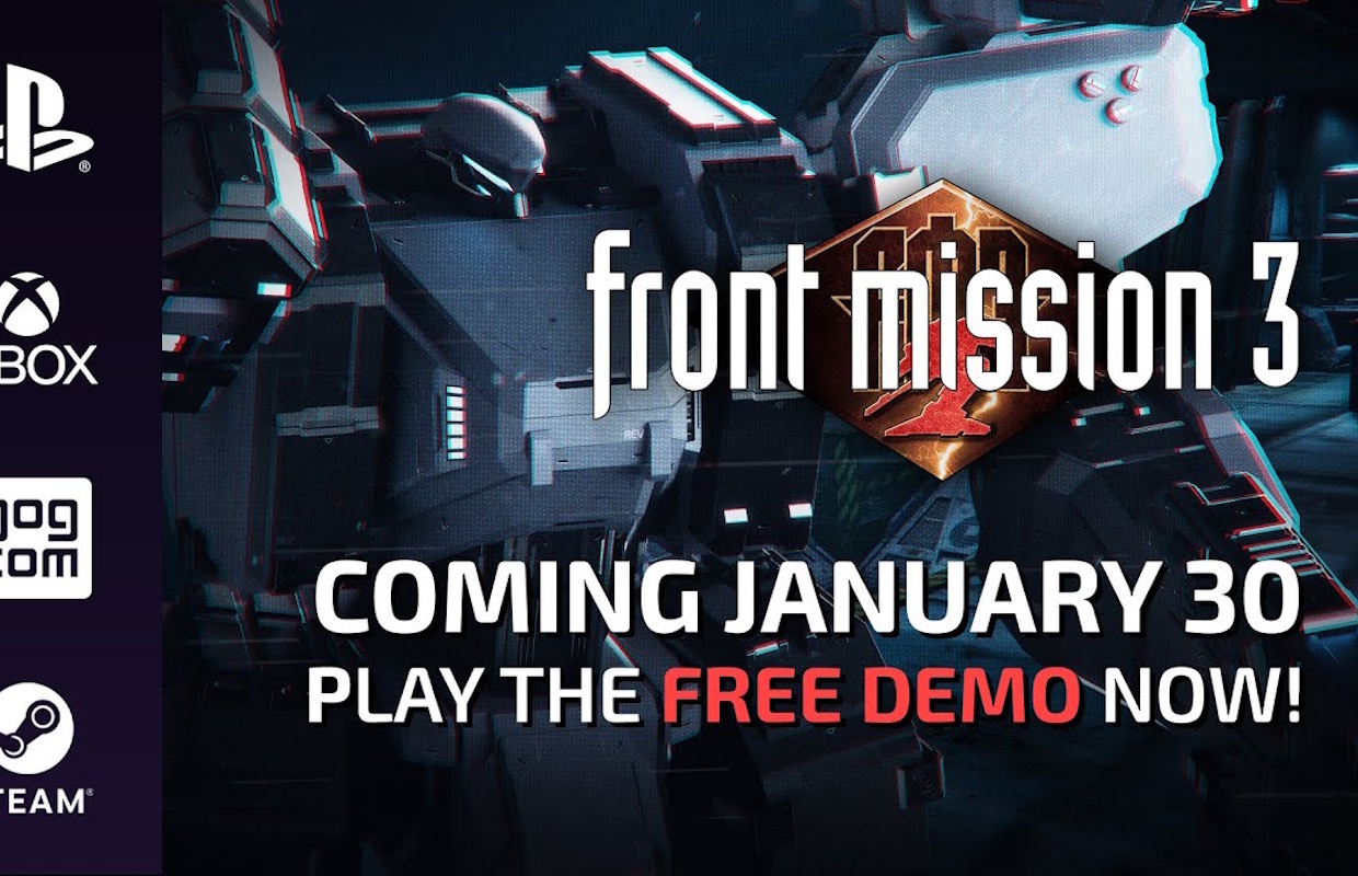 Front Mission 3: Remake launches for PlayStation 5, PlayStation 4, Xbox Series X|S, Xbox One, and PC on January 30