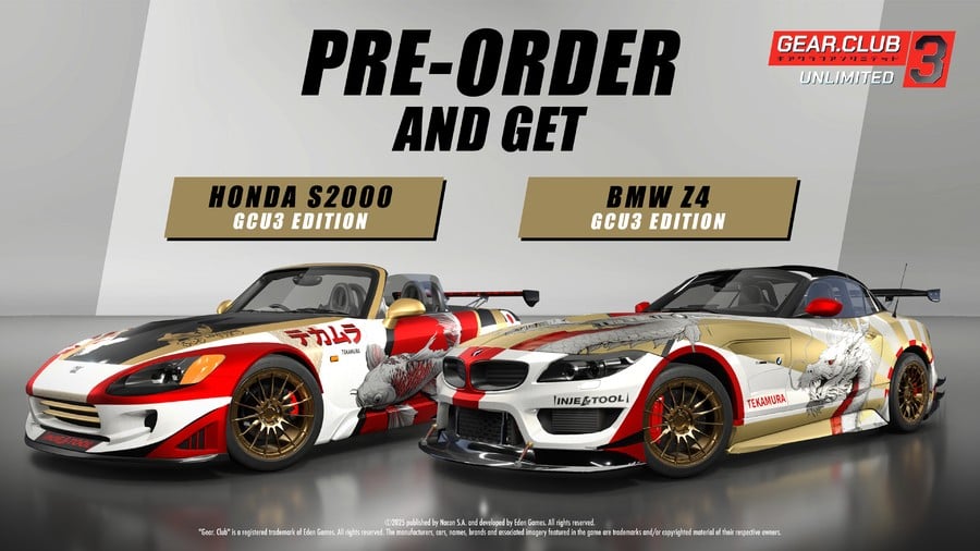 Gear.Club Unlimited 3 Switch 2 Pre-Orders Release Alongside New Gameplay Trailer