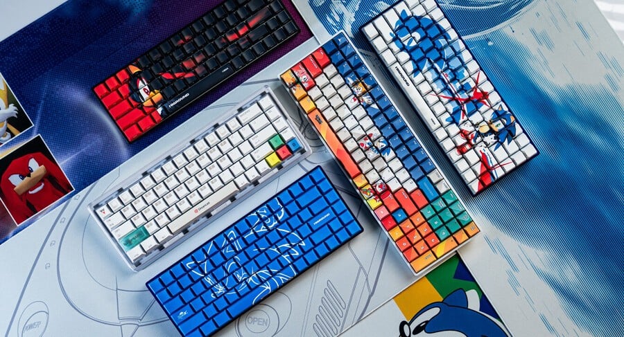 Sega & Higround Are Collaborating On A Range Of New Sonic & Dreamcast-Inspired Keyboards