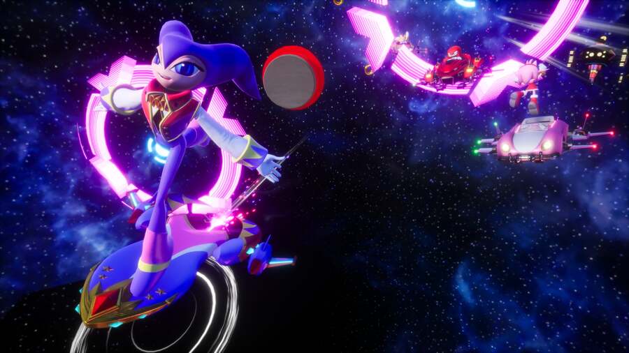NiGHTS Comes to Sonic Racing: CrossWorlds for Free on Christmas Eve