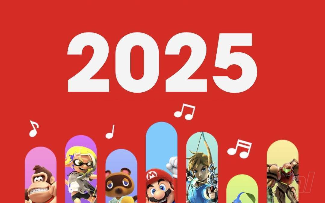 Nintendo Music’s 2025 ‘Year In Review’ Is Now Available, See Your Most-Played Songs