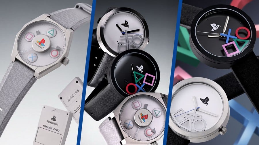 PlayStation Winds Back Time with Awesome 30th Anniversary Watch Collection