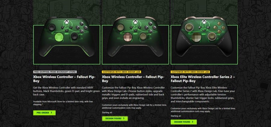 Xbox Announces New Fallout Pip-Boy Controllers, And They’re Available To Buy Now