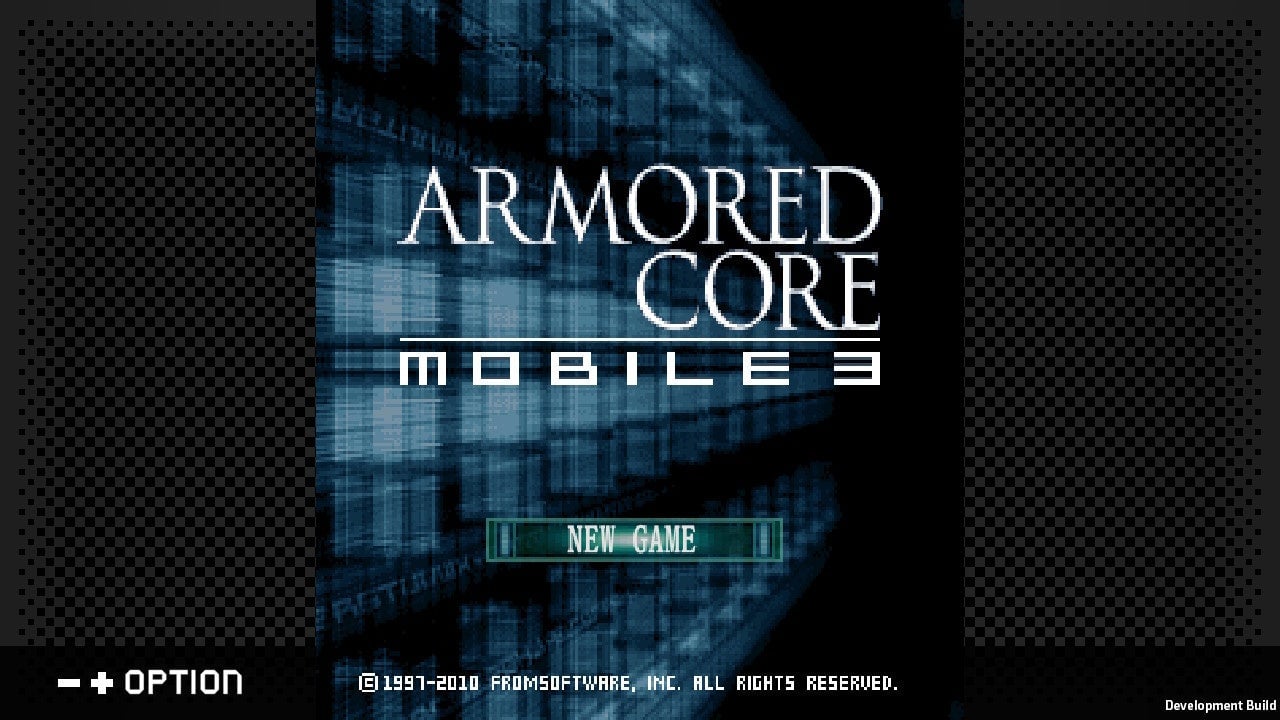 G-MODE Archives+ Armored Core: Mobile 3 launches January 22 in Japan