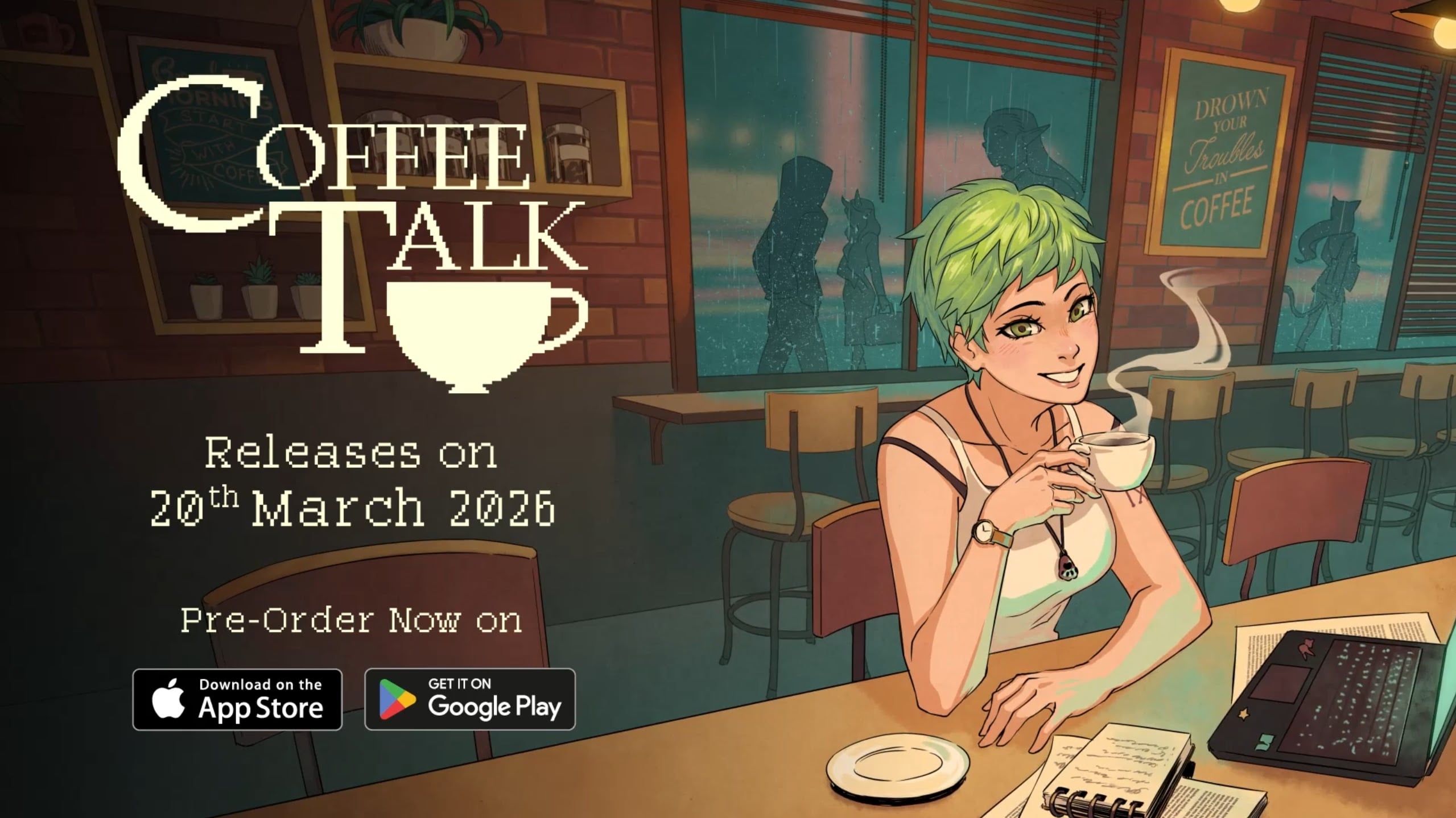 Coffee Talk coming to iOS, Android on March 20