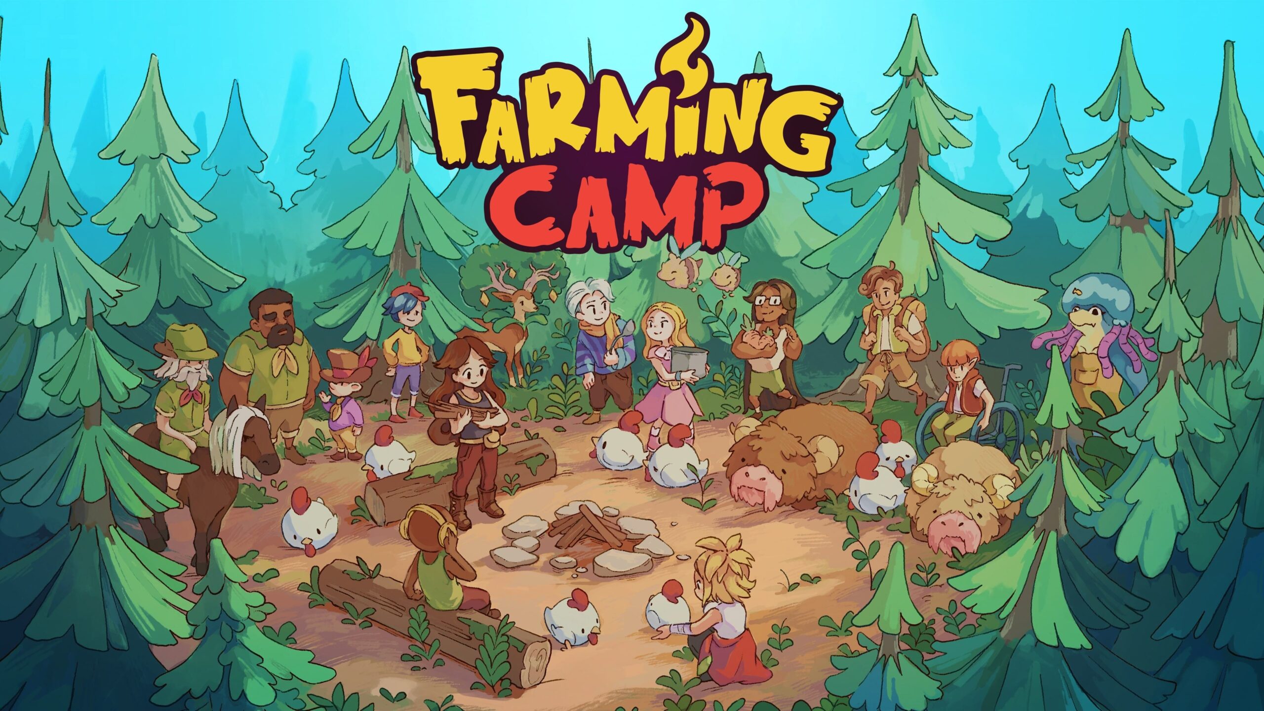 Cozy farm management game Farming Camp announced for PS5, Xbox Series, Switch, and PC