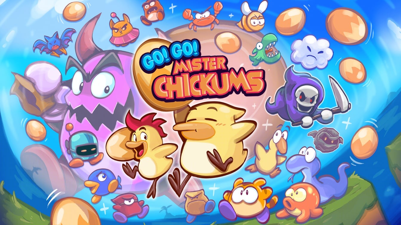 Side-scrolling arcade platformer Go! Go! Mister Chickums announced for PS5, Xbox Series, Switch, and PC