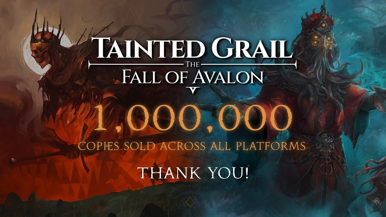 Tainted Grail: The Fall of Avalon sales top one million