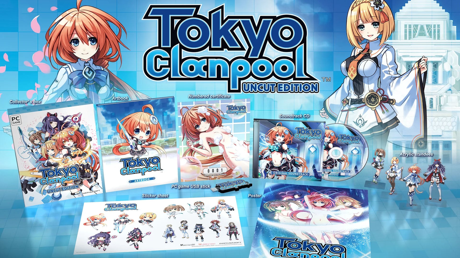 Tokyo Clanpool Uncut Edition announced for PC