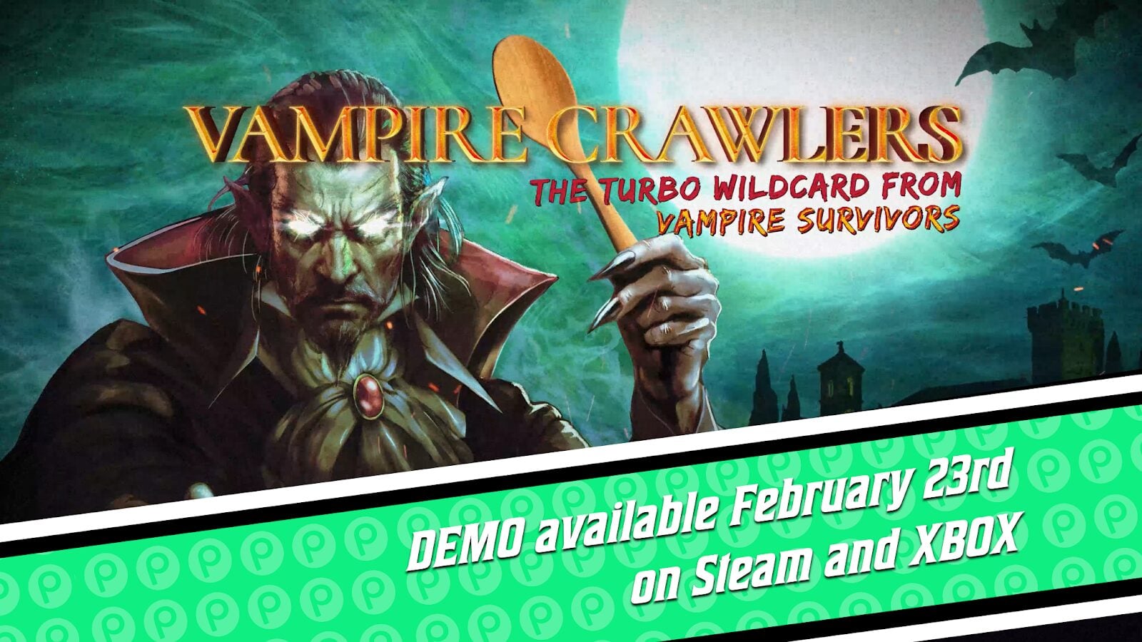 Vampire Crawlers: The Turbo Wildcard from Vampire Survivors demo launches February 23 for Xbox Series, PC