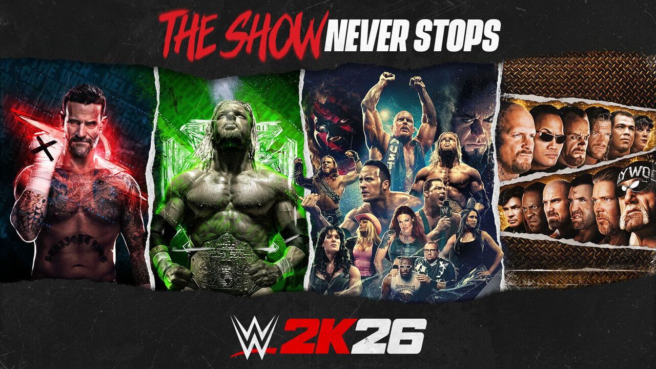 WWE 2K26 announced for PS5, Xbox Series, Switch 2, and PC
