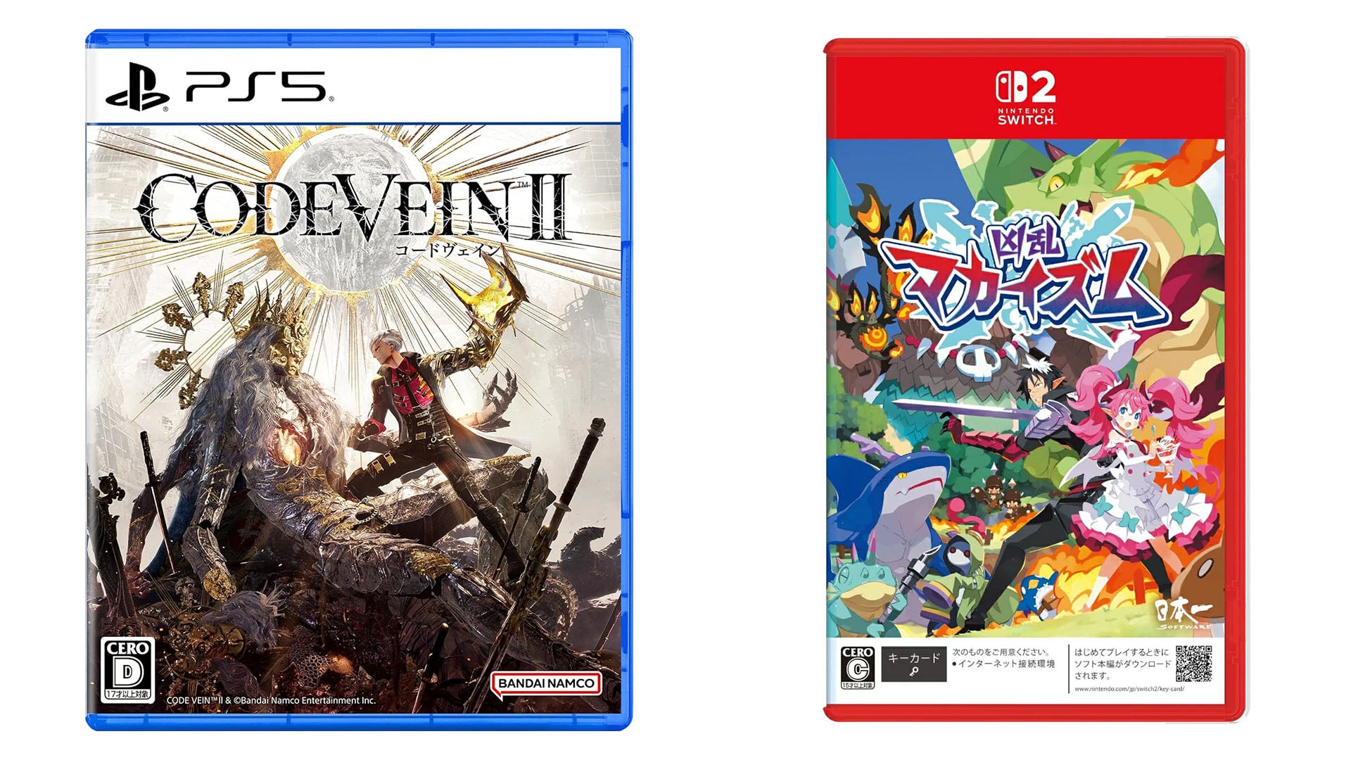 This Week’s Japanese Game Releases: Code Vein II, Makaism: Frenzy of the Netherworld, more