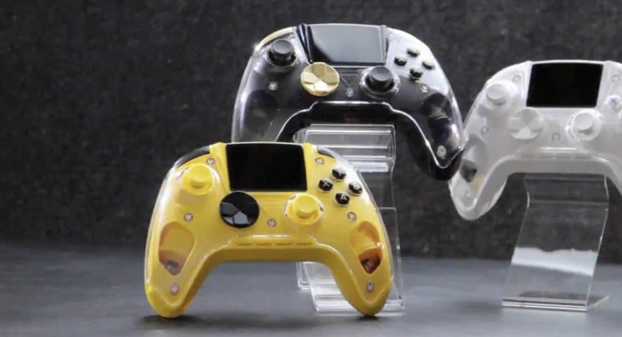 Anbernic’s New Controller Has A Built-In HD Screen, Capacitive Sticks And (Gulp) A Heart Rate Alarm