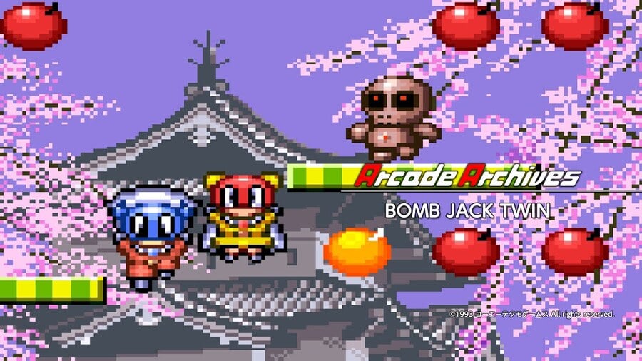 “Cuter & Tougher Than Ever”, NMK’s Two-Player Arcade Platformer ‘Bomb Jack Twin’ Explodes Onto Consoles Later This Week