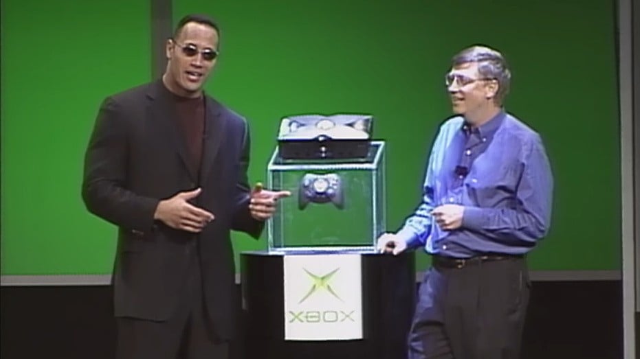 Today Marks 25 Years Since Bill Gates & The Rock Unveiled The OG Xbox