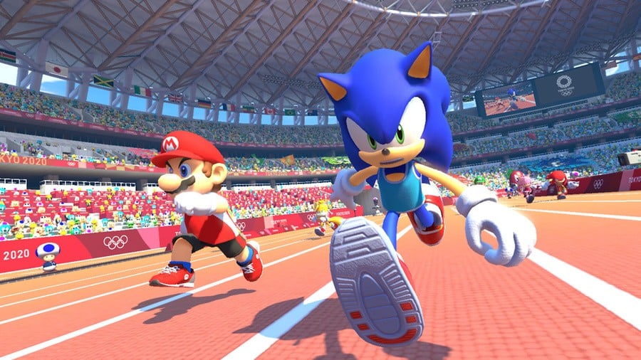 Random: Nintendo Apparently Wasn’t Happy About Sonic’s Foot Being In Front Of Mario’s Foot