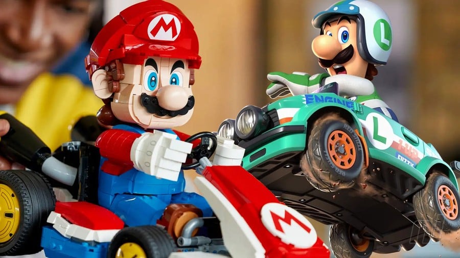 Lego Teases Another Adult Mario Kart Set, This Time Starring Luigi