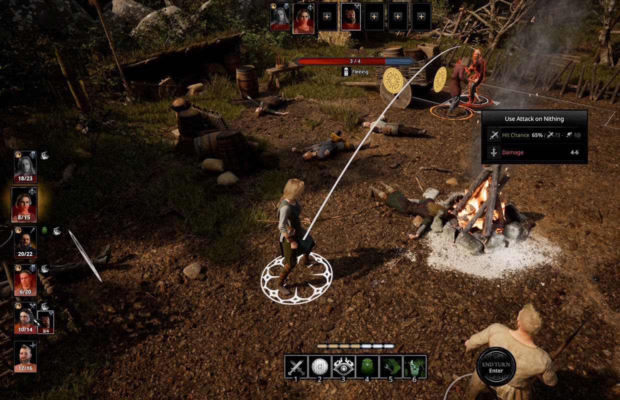 Gameplay trailer for turn-based tactical game Norse: Oath of Blood showcases settlement building and combat