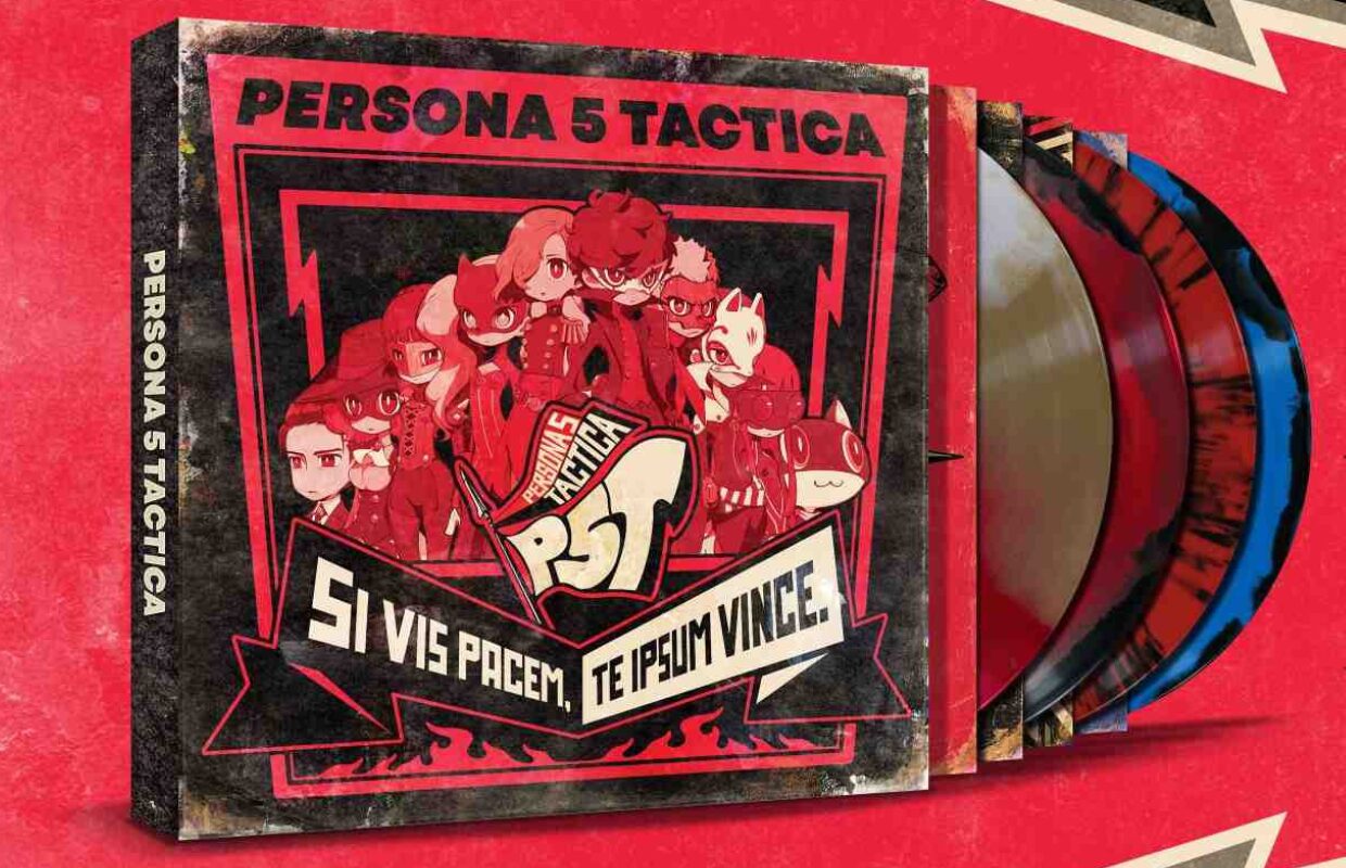 Persona 5 Tactica 4 LP vinyl release announced with pre-orders open until February 23