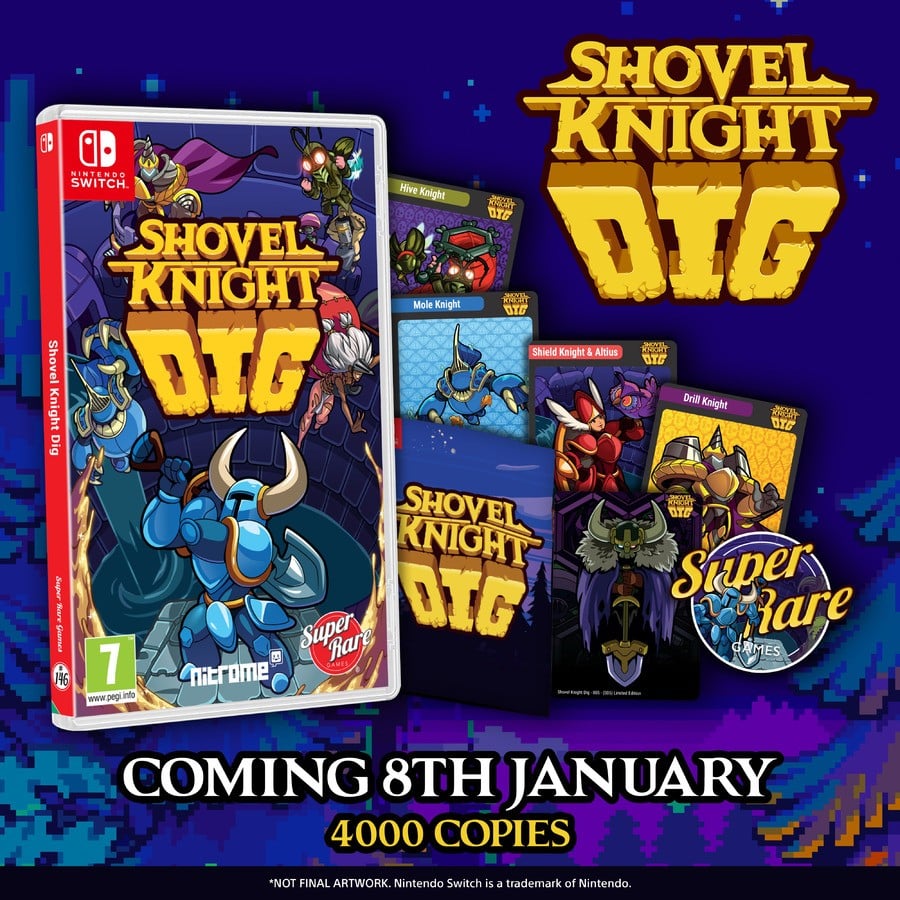 Shovel Knight Dig Gets Limited Switch Physical Edition From Super Rare Games