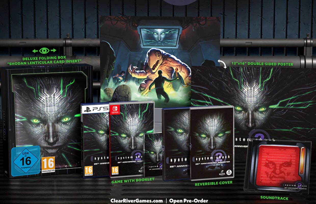 System Shock 2: 25th Anniversary Remaster PS5 and Switch physical edition pre-orders now live