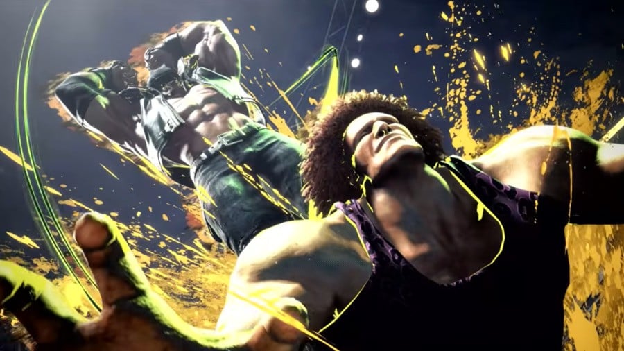 Watch Street Fighter 6’s Alex Kick the Sh*t Out of Final Fight’s Hugo in DLC Trailer
