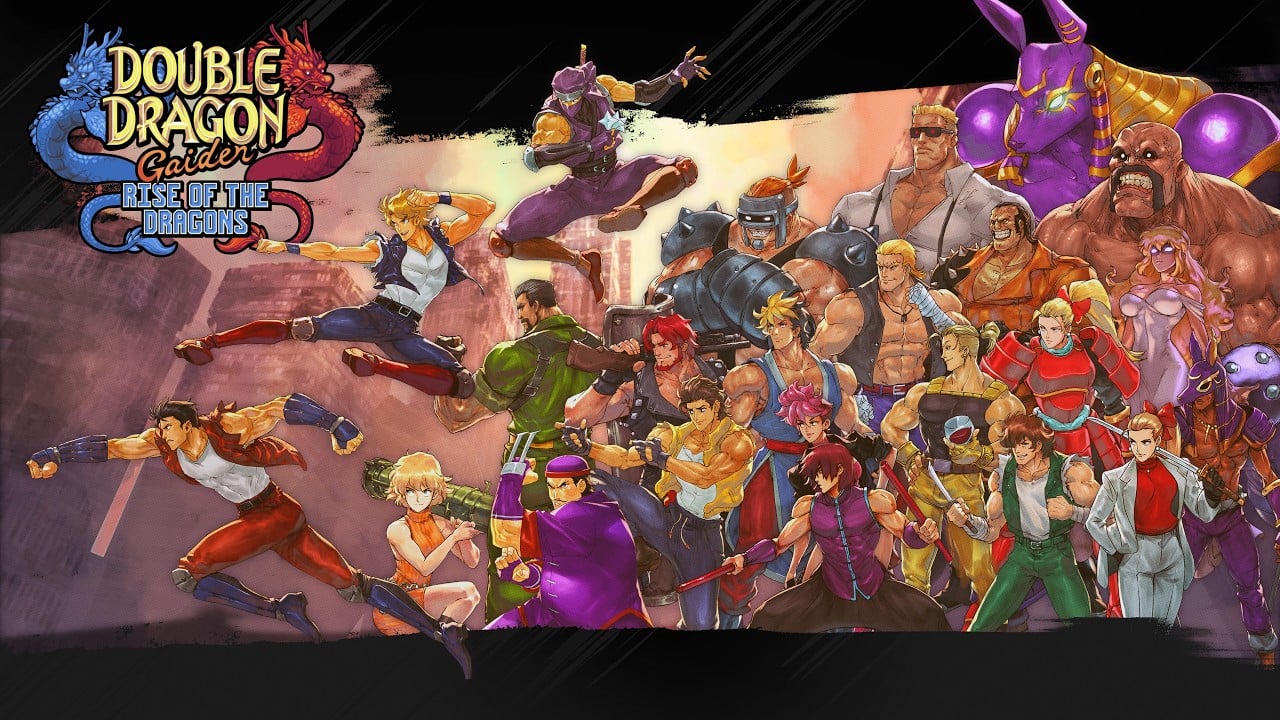 Double Dragon Gaiden: Rise of the Dragons free DLC characters Bimmy Lee, Jackson, Jim Mackey, and Armored Okada now available